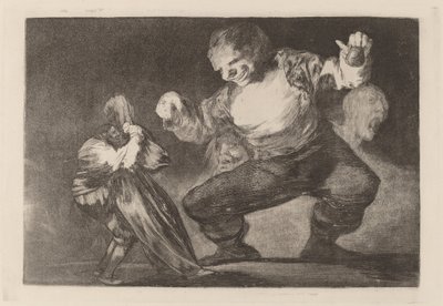 Bobalicon (Simpleton) af Francisco de Goya