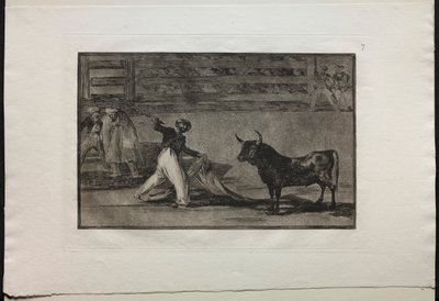 Tyrefægtning: Oprindelsen af ​​harpunerne eller flagene af Francisco de Goya