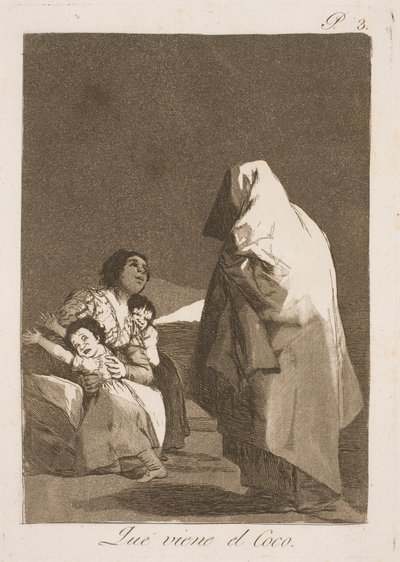 Bussebaskets undergang af Francisco de Goya