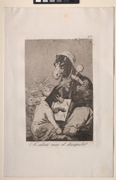 Caprices: Kan eleven ikke vide mere? af Francisco de Goya