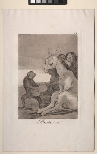 Caprices: Bravo! af Francisco de Goya