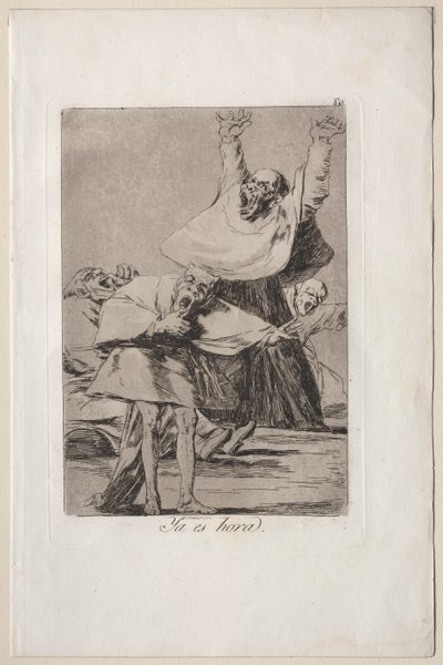 Caprichos: Det er tid af Francisco de Goya