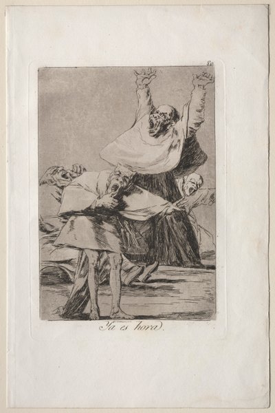 Caprichos: Det er tid. af Francisco de Goya