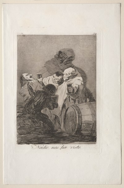 Caprichos: Ingen har set os af Francisco de Goya