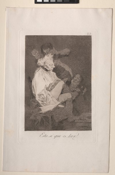 Caprichos: Det er bestemt at kunne læse af Francisco de Goya