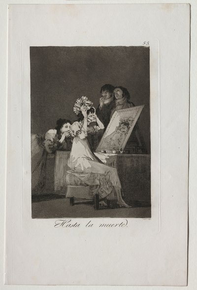 Caprichos: Indtil døden af Francisco de Goya