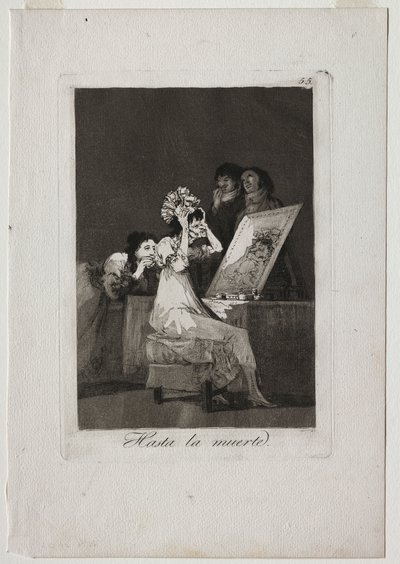 Caprichos: Indtil døden af Francisco de Goya