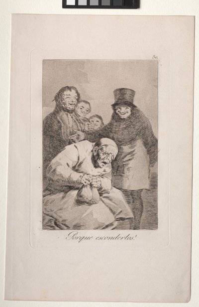 Caprichos: Hvorfor skjule dem? af Francisco de Goya