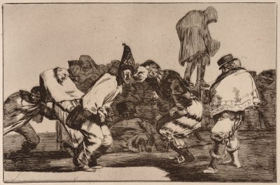 Carnival Folly (Disparate de carnaval) fra serien Los Disparates af Francisco de Goya
