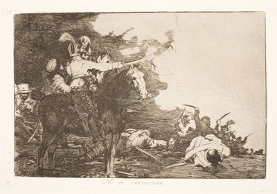 De kan ikke blive enige (17) af Francisco de Goya