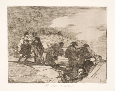 De ved ikke hvorhen (70) af Francisco de Goya