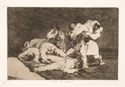 Det bliver det samme (21) af Francisco de Goya