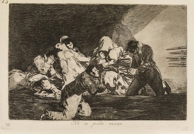 Det er ikke til at se på (26) af Francisco de Goya