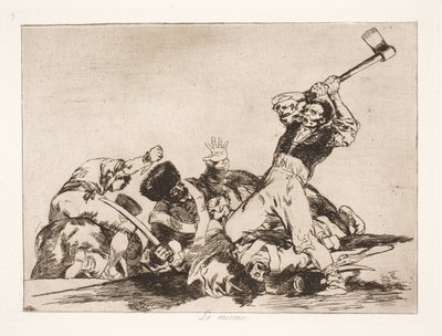 Det samme (3) af Francisco de Goya