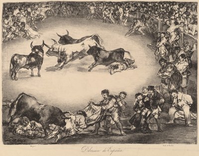 Dibersion de España (spansk underholdning) af Francisco de Goya