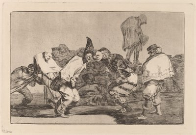 Disparate de Carnaval (Carnival Folly) af Francisco de Goya