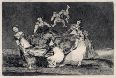 Disparate femenino (feminin dårskab) af Francisco de Goya