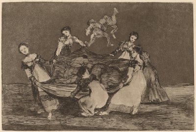 Disparate femenino (feminin dårskab) af Francisco de Goya