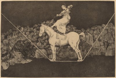 Uensartet punktual (Sure Folly) af Francisco de Goya