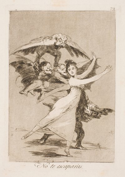 Du slipper ikke fri fra os af Francisco de Goya