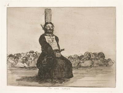For en knivs skyld (34) af Francisco de Goya