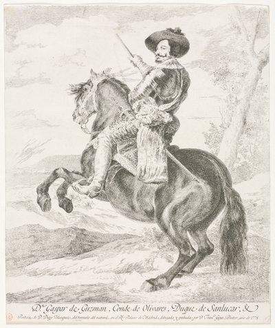 Gaspar de Guzman, 1778. af Francisco de Goya