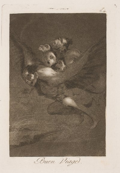 God rejse! af Francisco de Goya