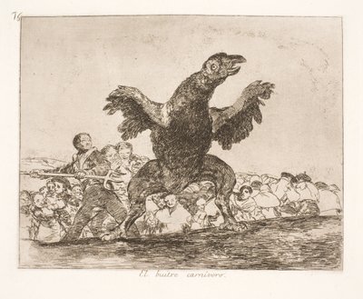Gribben (76) af Francisco de Goya