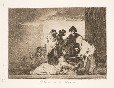 Gudskelov for Hirsegrøden (51) af Francisco de Goya