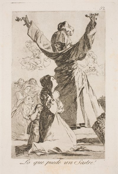 Hvad en skrædder formår af Francisco de Goya