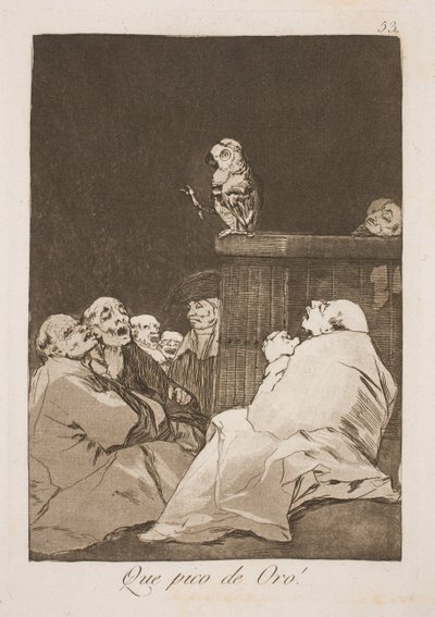 Hvilket guldnæb af Francisco de Goya