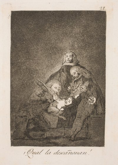 Hvor de plukker hende af Francisco de Goya