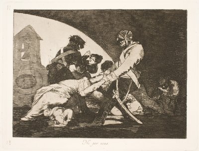 Ikke fra dem (11) af Francisco de Goya