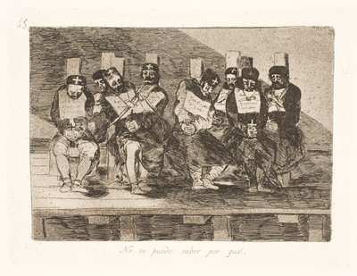 Ingen ved hvorfor (35) af Francisco de Goya