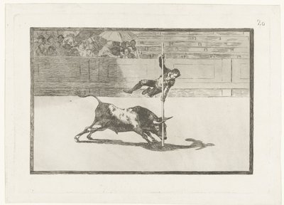 Juanito Apiñani i arenaen fra Madrid Juanito Apiñanis lethed og vovemod i Madrid Tyrefægtning (serietitel) Stierenvechten (serietitel) af Francisco de Goya