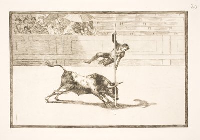 Juanito Apiñanis smidighed og vovemod i arenaen i Madrid af Francisco de Goya