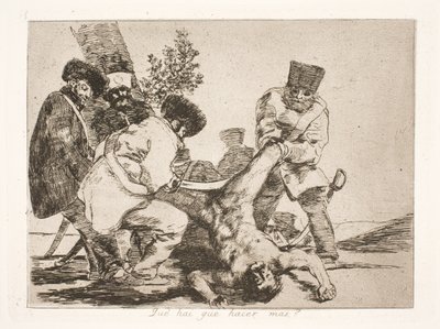 Kan man gøre mere? (33) af Francisco de Goya
