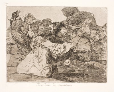 Quacks runddans (75) af Francisco de Goya