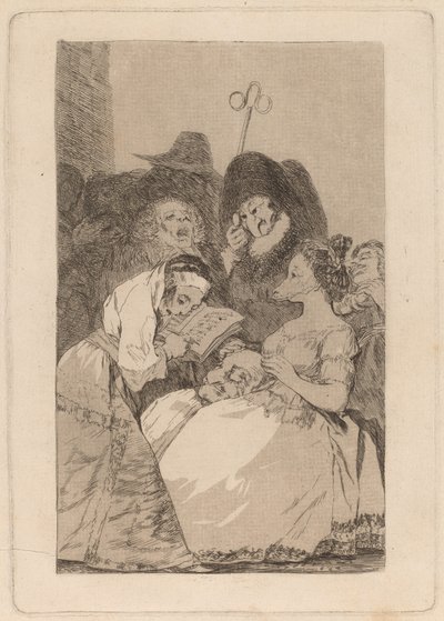 Filiation (The Filiation) af Francisco de Goya