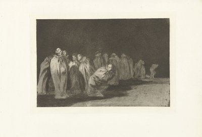 Mænd i lommer Los Ensacados Los Disparates (The follies) (serietitel) Los Proverbios (Ordsprogene) (serietitel) af Francisco de Goya