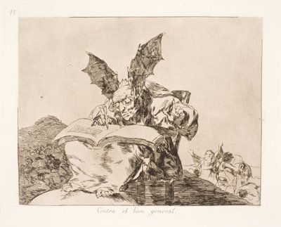 Mod Almenvellet (71) af Francisco de Goya