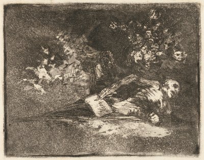 Nada (Intet) af Francisco de Goya