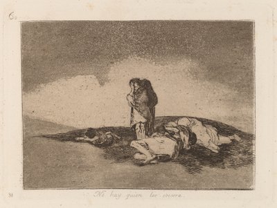 No Hay Quien Los Socorra (Ingen kan hjælpe dem) af Francisco de Goya