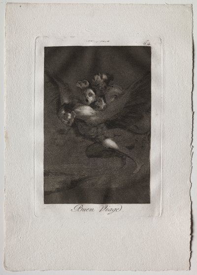 Firs Caprices: Bon Voyage af Francisco de Goya
