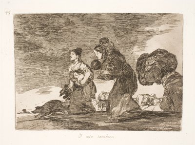 Også dette (45) af Francisco de Goya