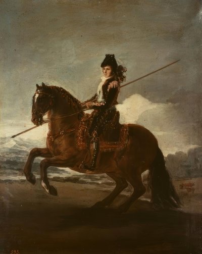 Picador til hest af Francisco de Goya