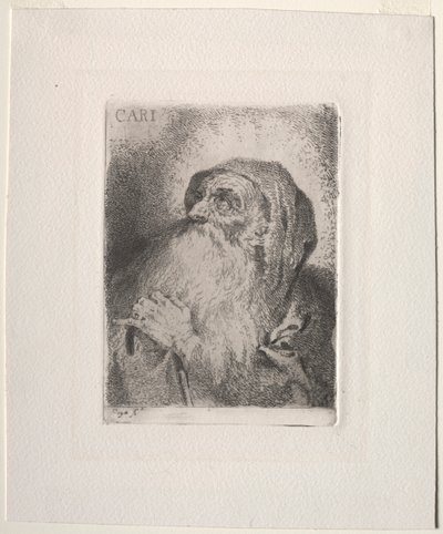 Sankt Frans af Paula (Caritas) af Francisco de Goya