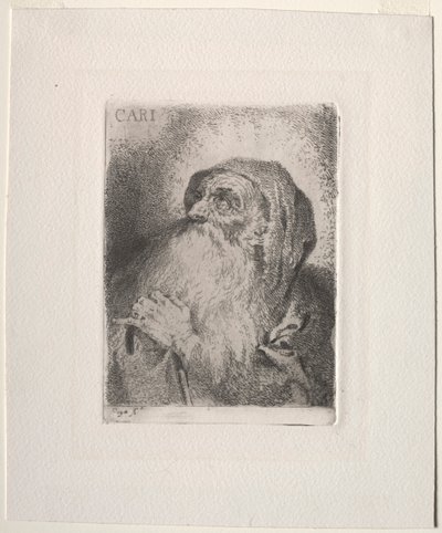 Sankt Frans af Paula Caritas, 1780. af Francisco de Goya
