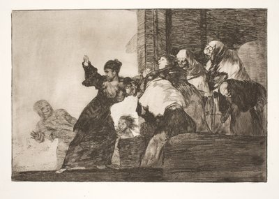 Sølle dårskab (To hoveder er bedre end et) af Francisco de Goya