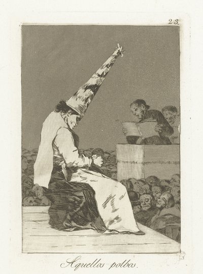 Støvpartikler af Francisco de Goya